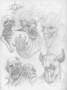 Monster-Sketches